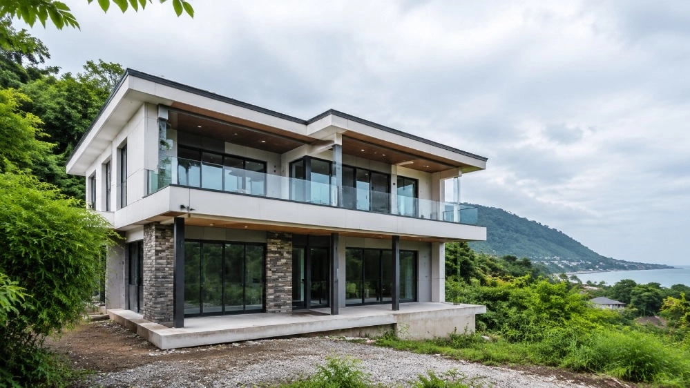 اجرای LSF در کلاچای با قیمت رقابتی ویلای با بازسازی گلشن